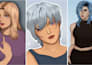 draw customized semi realistic character art